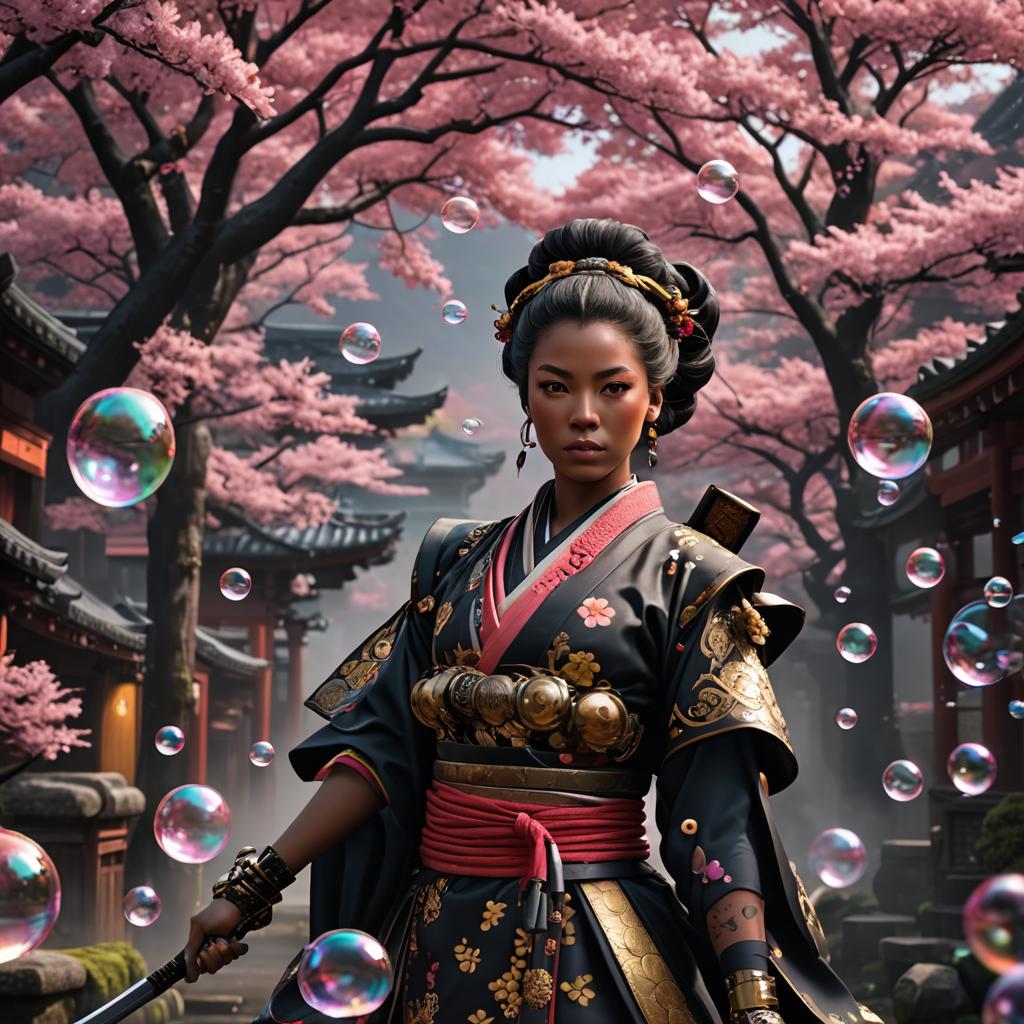 "EDO 1" - Framed matte paper poster