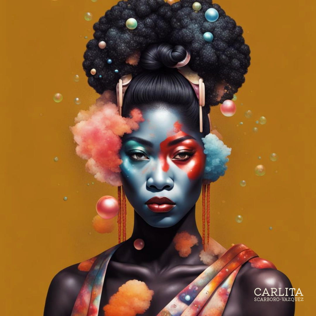 "EDO 1" - Framed matte paper poster