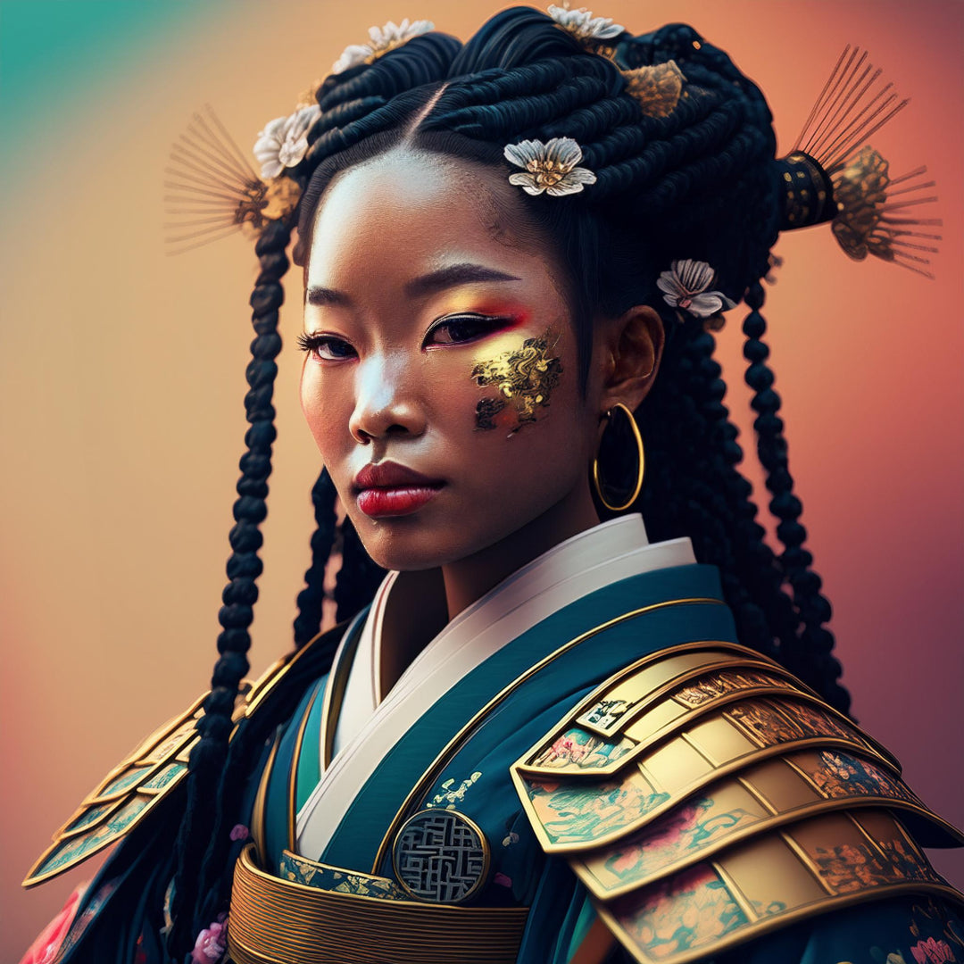 "EDO 1" - Framed matte paper poster