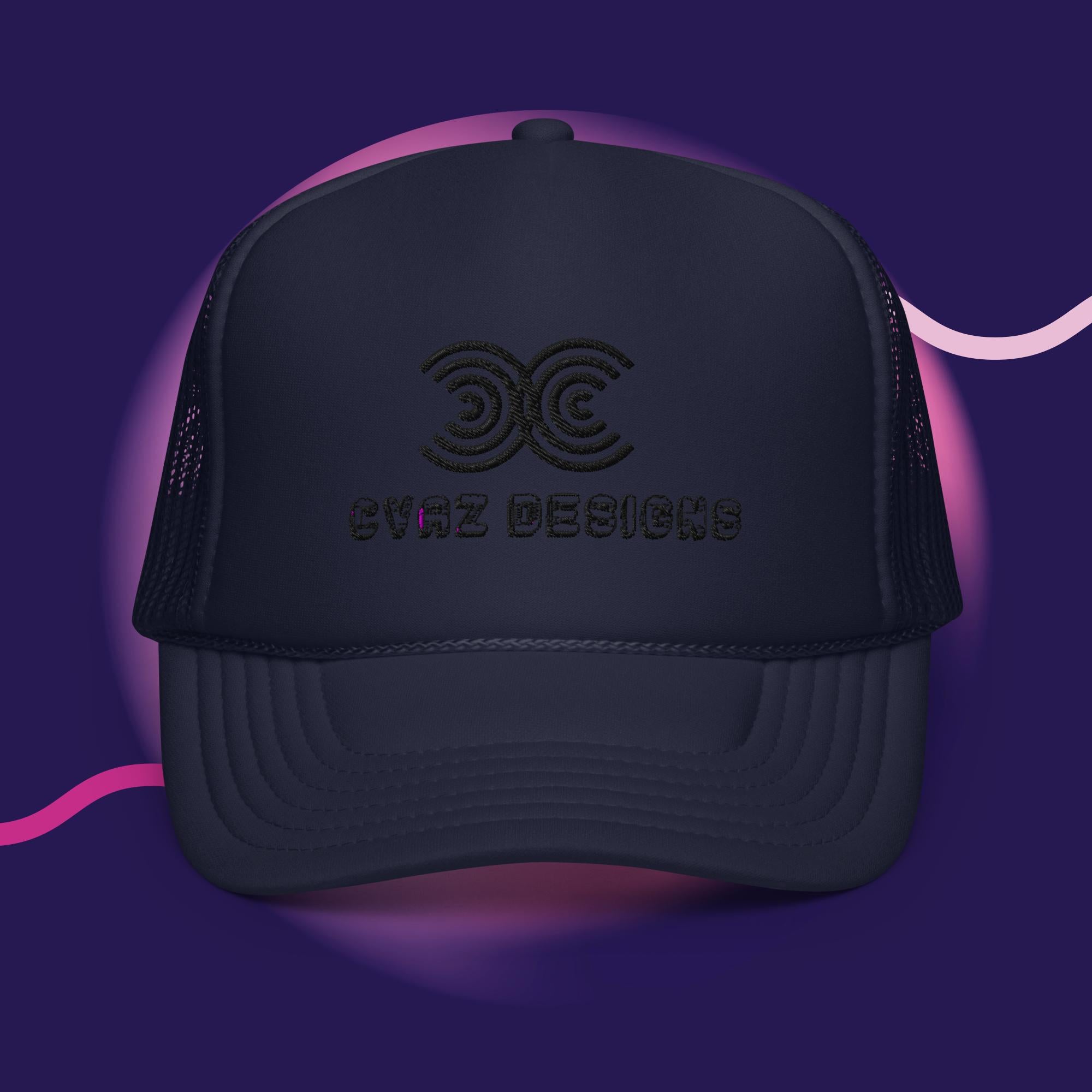 CVaz Designs Foam trucker hat