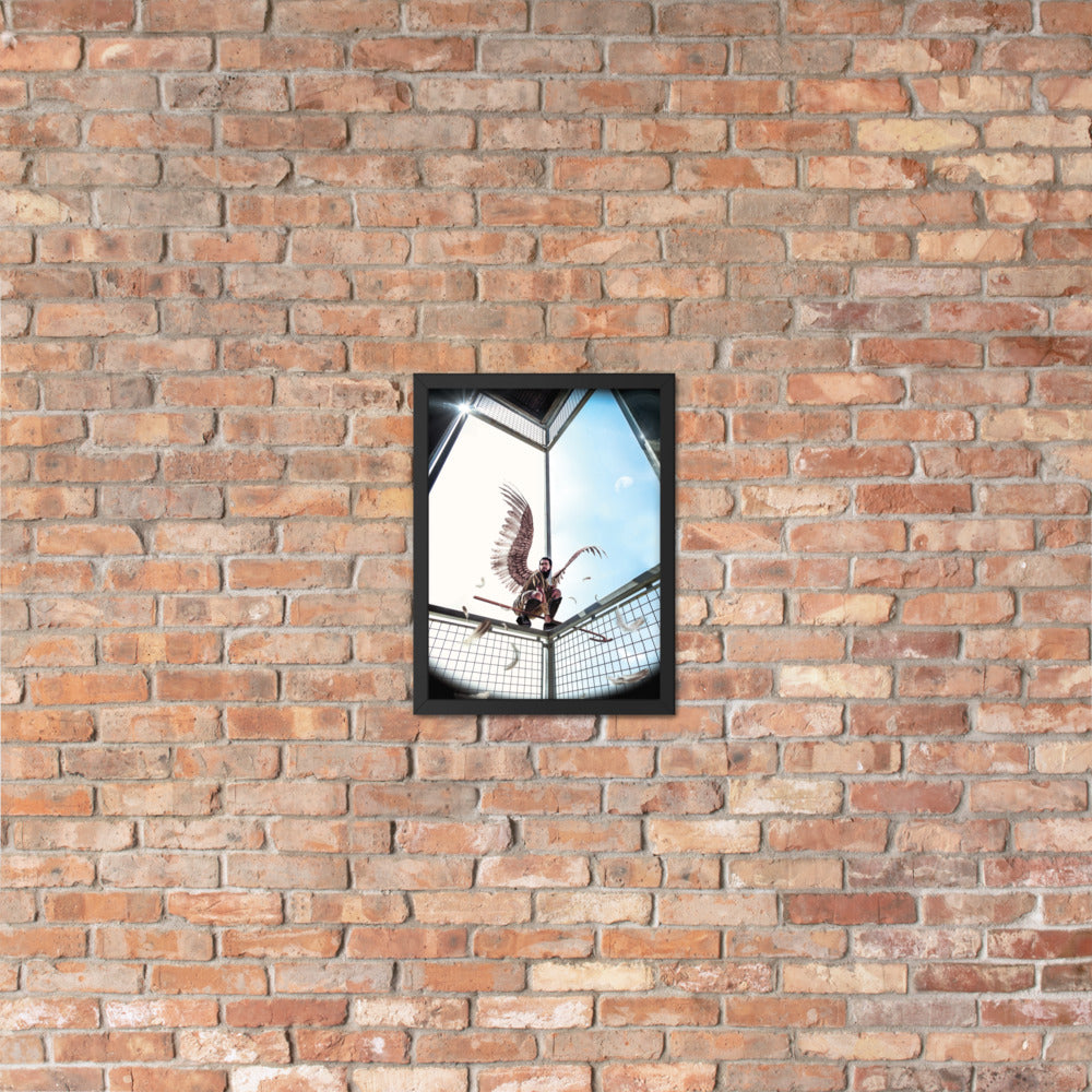 Horus Framed poster (JVaz Designs)