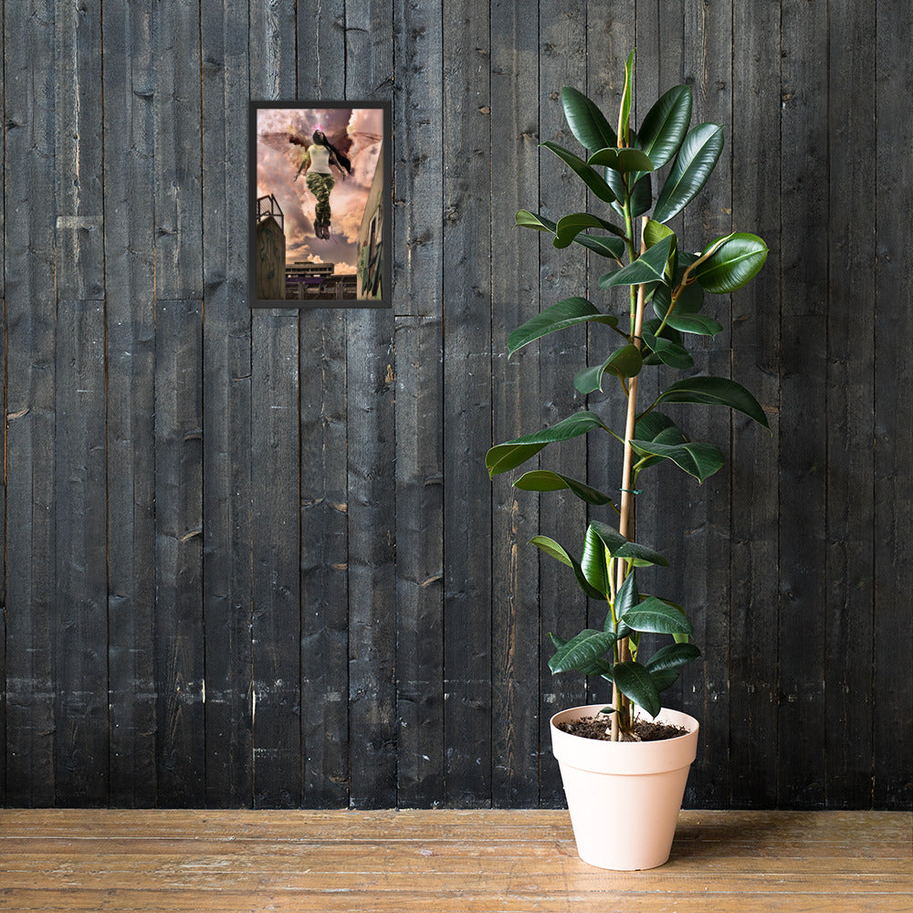 Isis Framed poster (JVaz Designs)