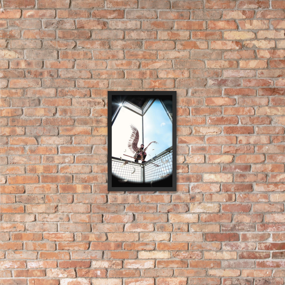 Horus Framed poster (JVaz Designs)