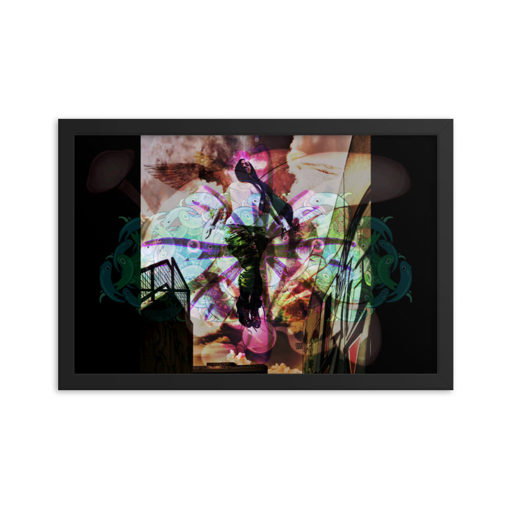 Isis with effects Framed poster