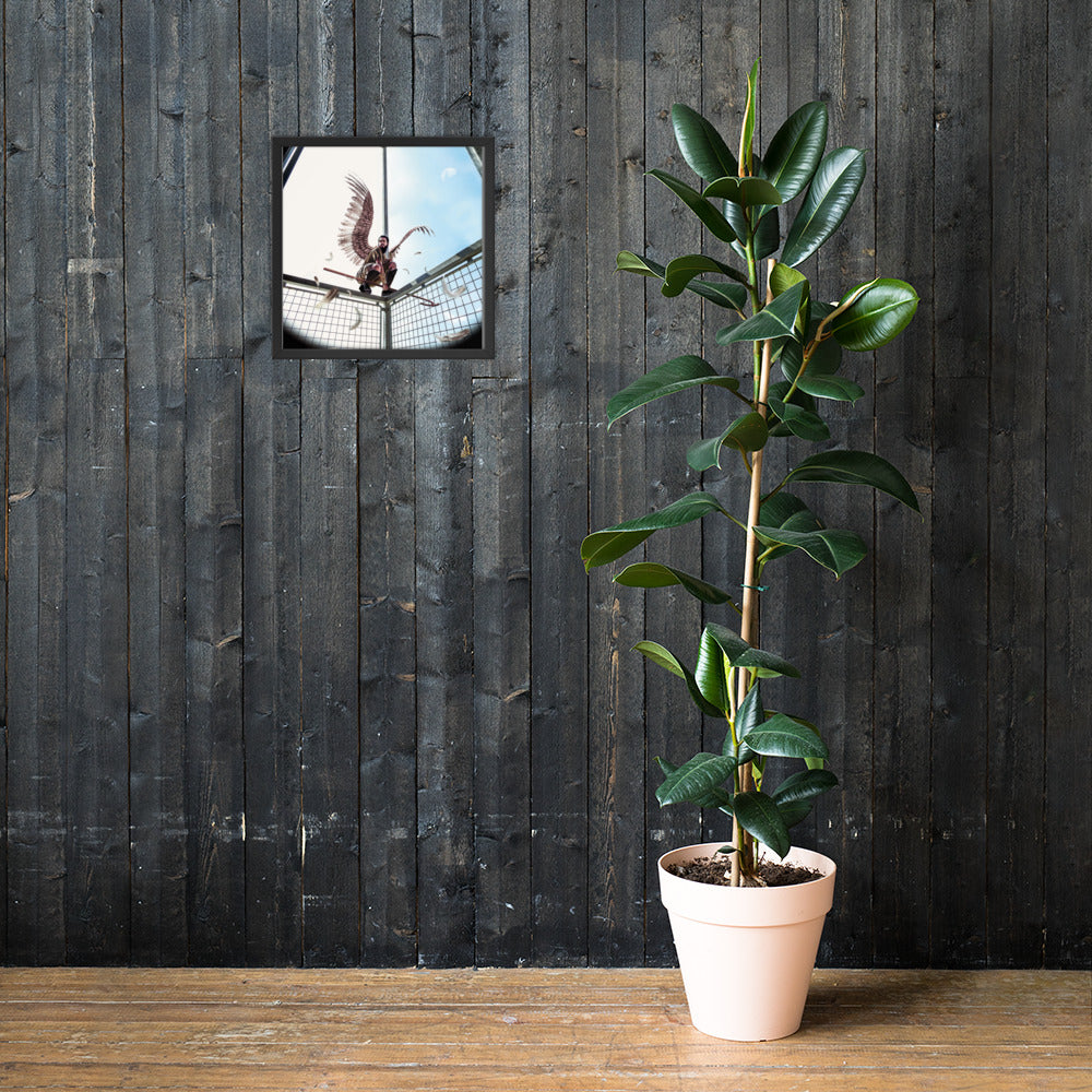 Horus Framed poster (JVaz Designs)