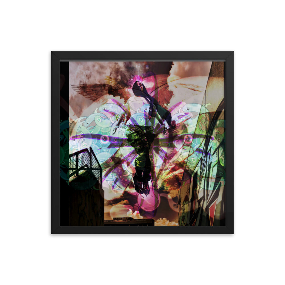 Isis with Effects Framed poster