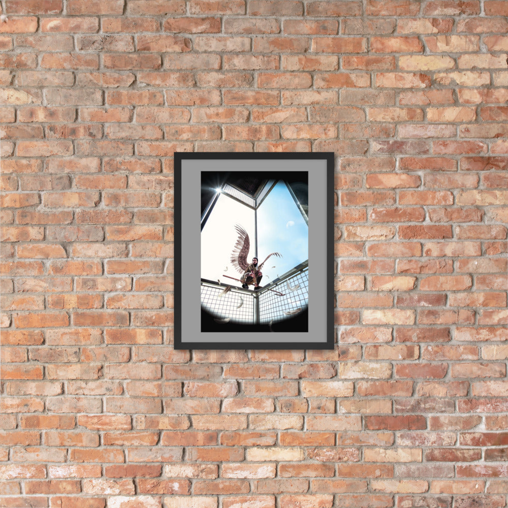 Horus Framed poster (JVaz Designs)