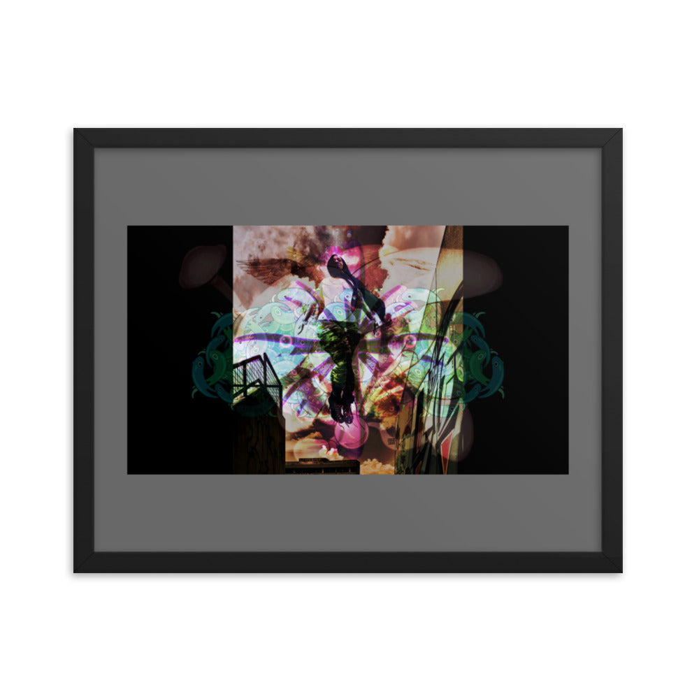 Isis with Effects Framed poster