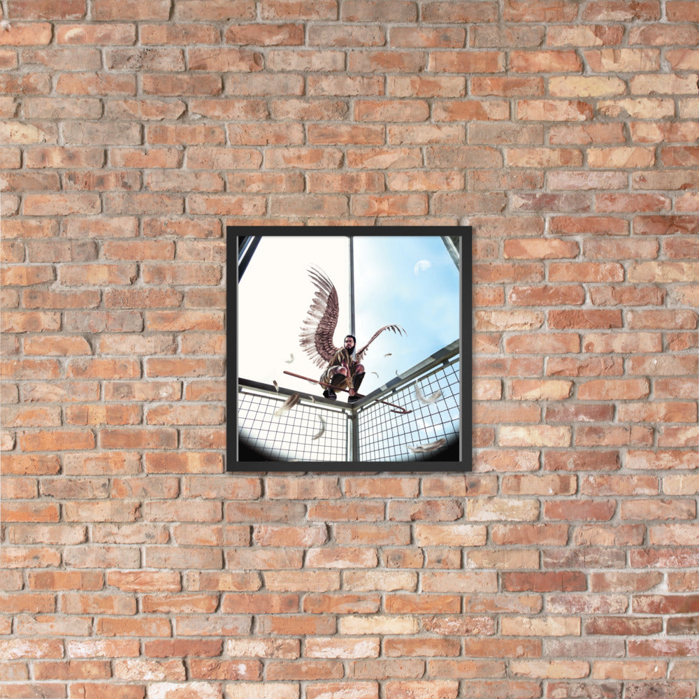 Horus Framed poster (JVaz Designs)