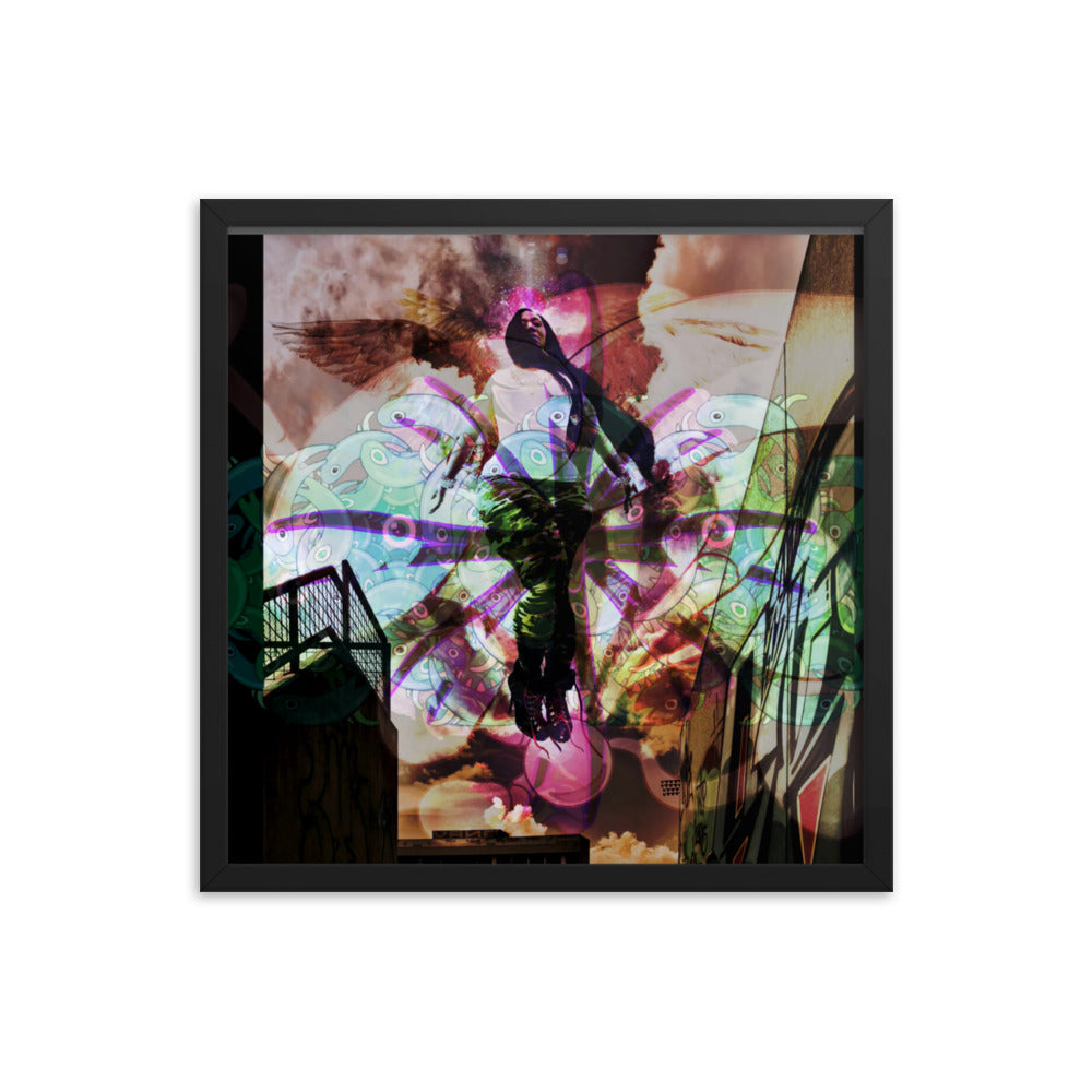 Isis with Effects Framed poster