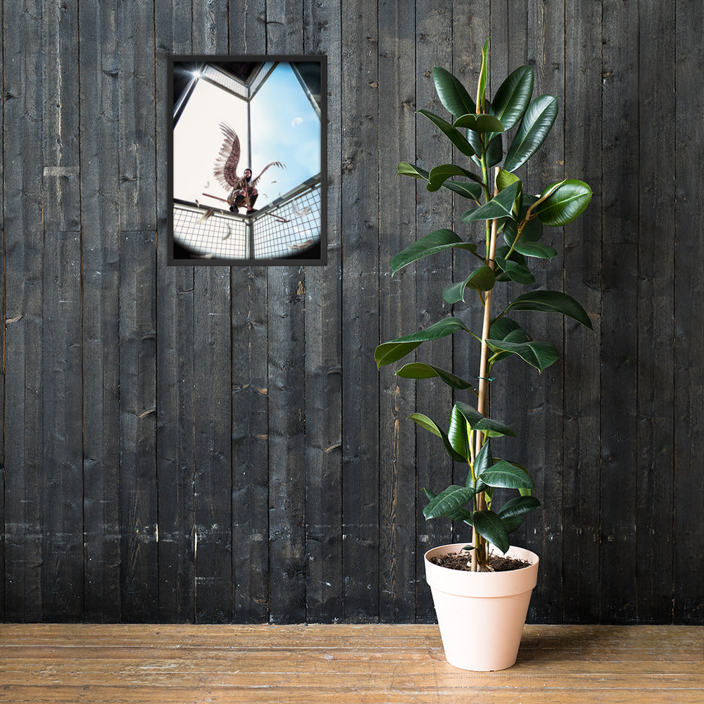 Horus Framed poster (JVaz Designs)