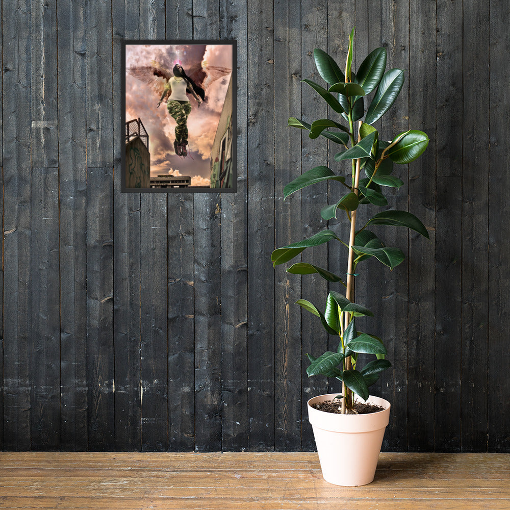 Isis Framed poster (JVaz Designs)