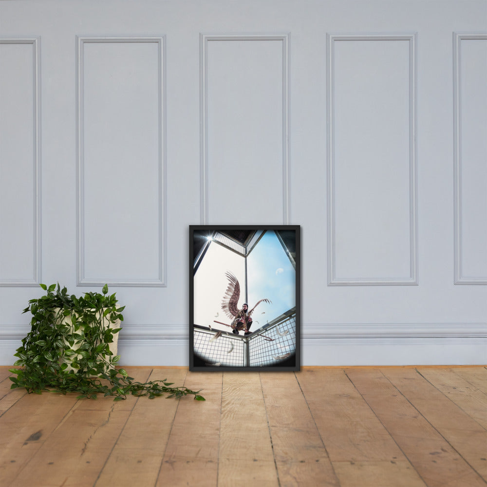 Horus Framed poster (JVaz Designs)