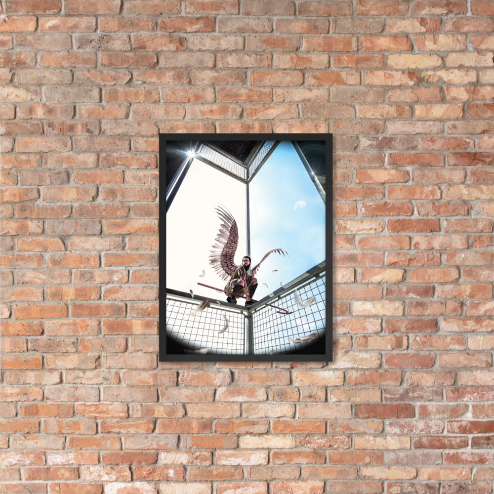 Horus Framed poster (JVaz Designs)