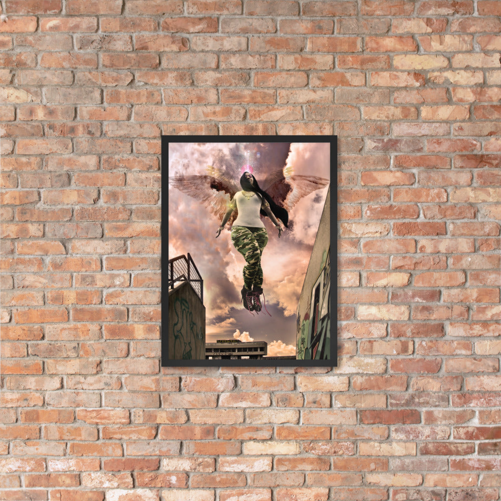 Isis Framed poster (JVaz Designs)