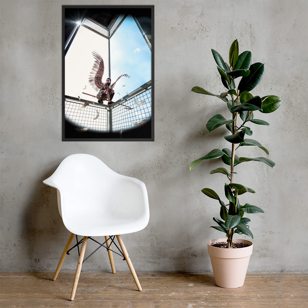 Horus Framed poster (JVaz Designs)