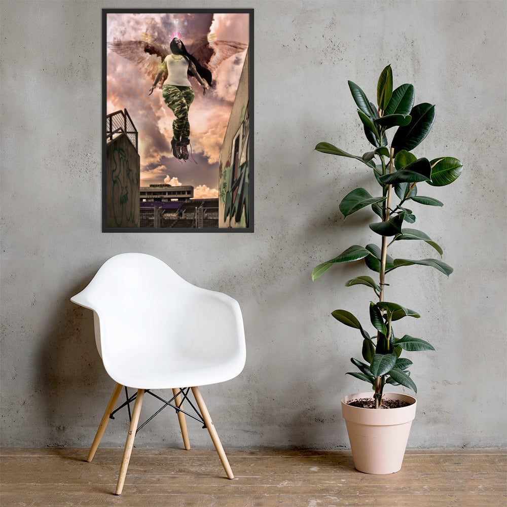 Isis Framed poster (JVaz Designs)