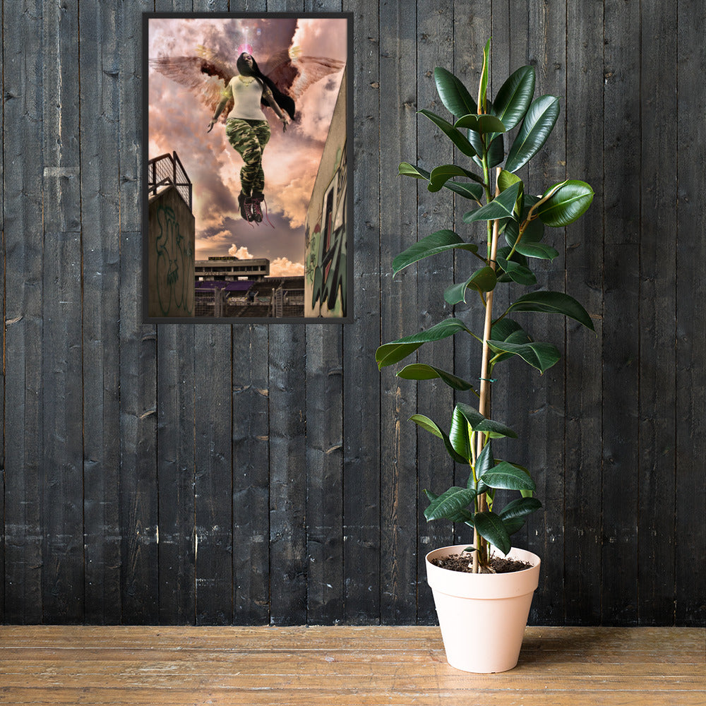 Isis Framed poster (JVaz Designs)