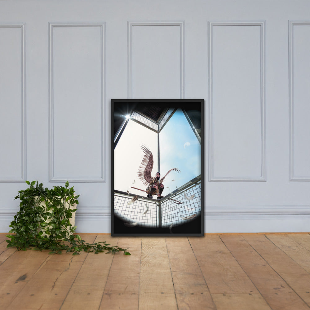 Horus Framed poster (JVaz Designs)