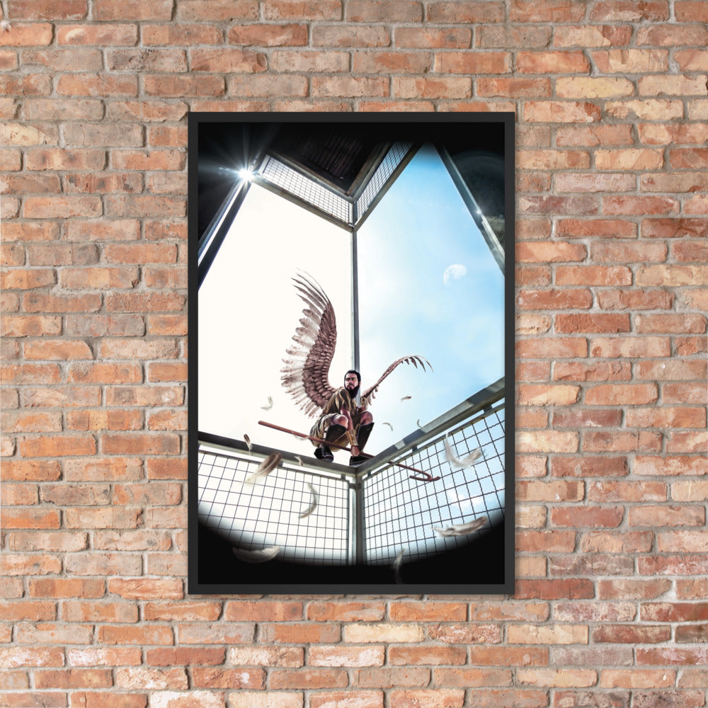 Horus Framed poster (JVaz Designs)