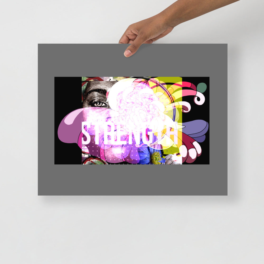 Strength with effects Poster