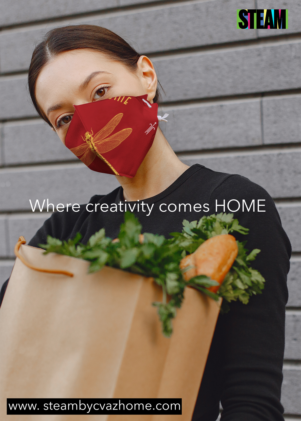 "Manifestation" Premium face mask