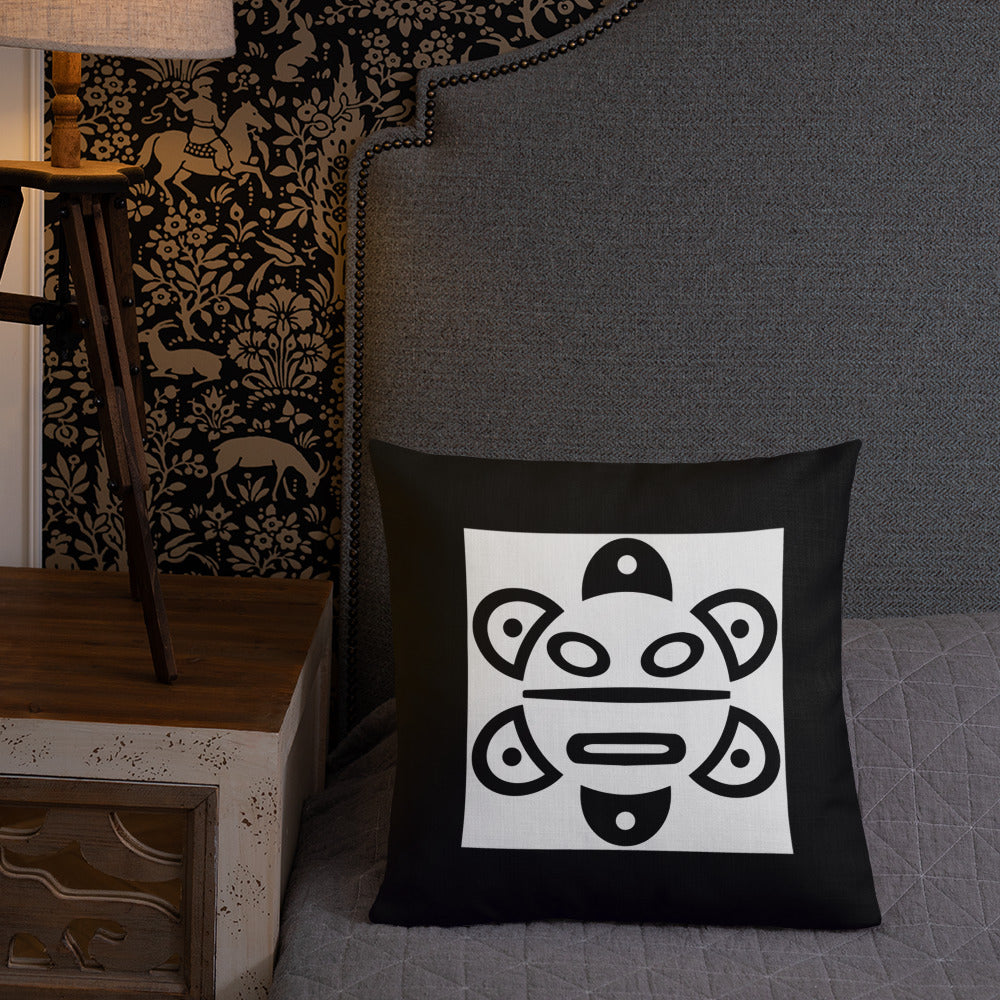 Mi Familia - "Boriken Sun" -"The Mama Judy" Premium Pillow