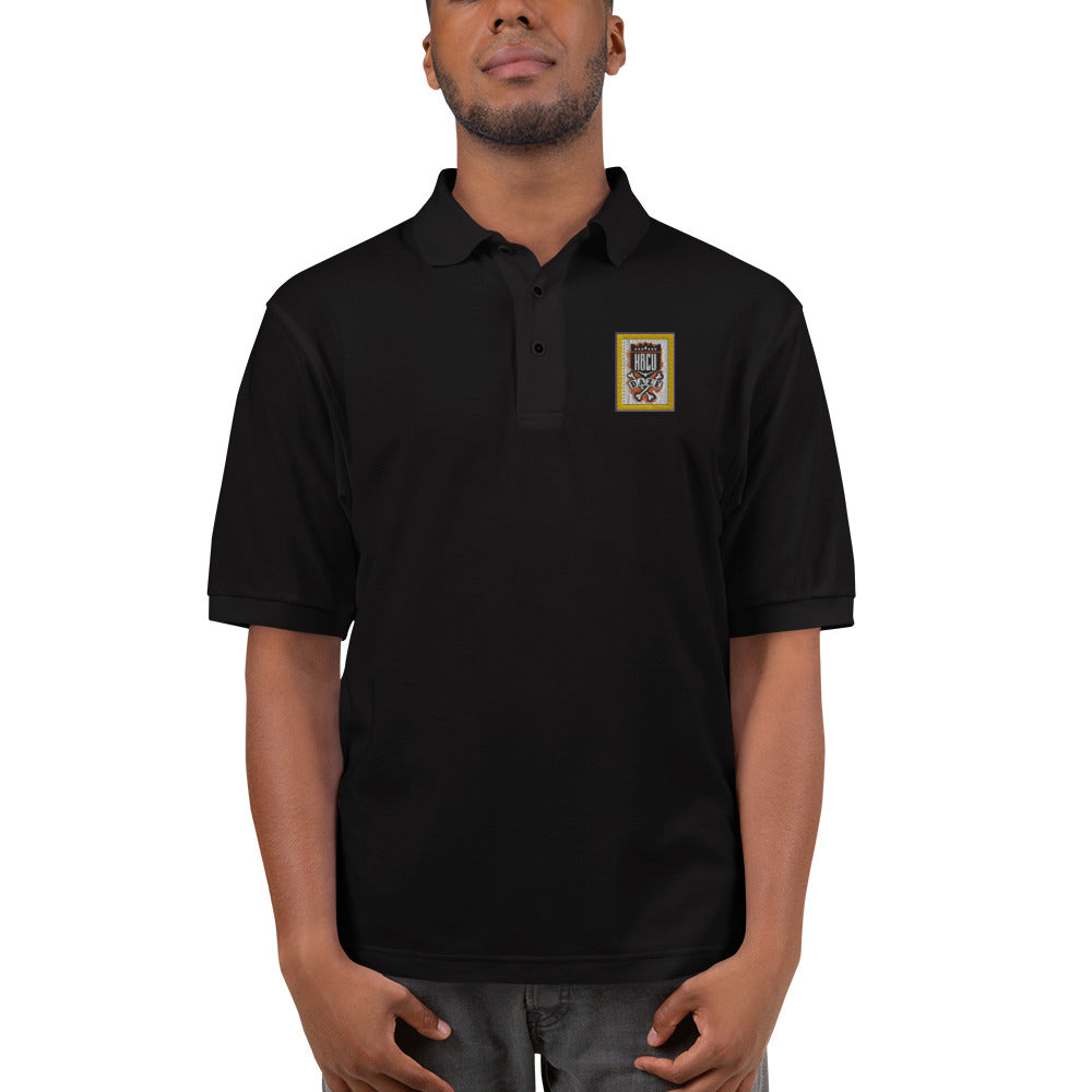 "HBCU" Men's Golf Anyone Premium Polo