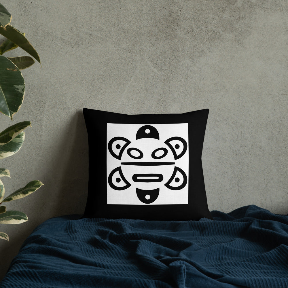 Mi Familia - "Boriken Sun" -"The Mama Judy" Premium Pillow