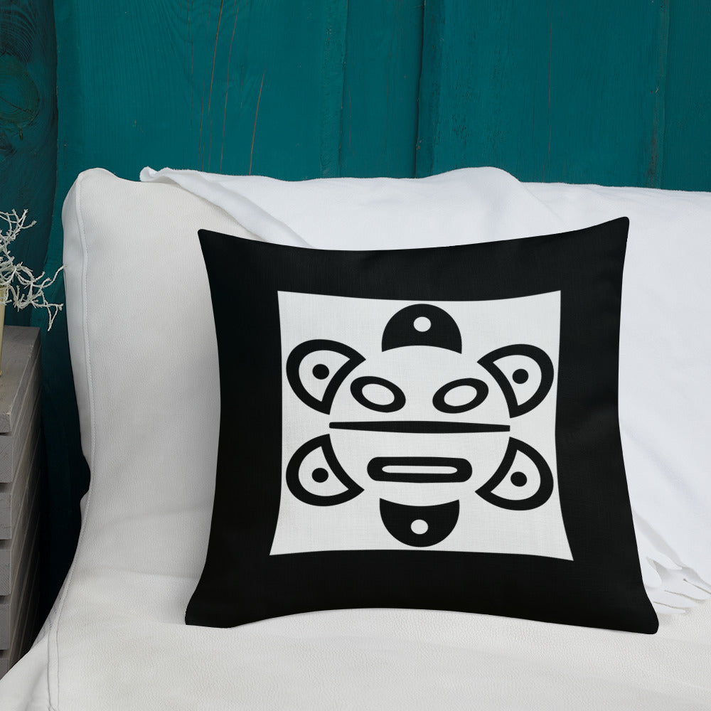 Mi Familia - "Boriken Sun" -"The Mama Judy" Premium Pillow