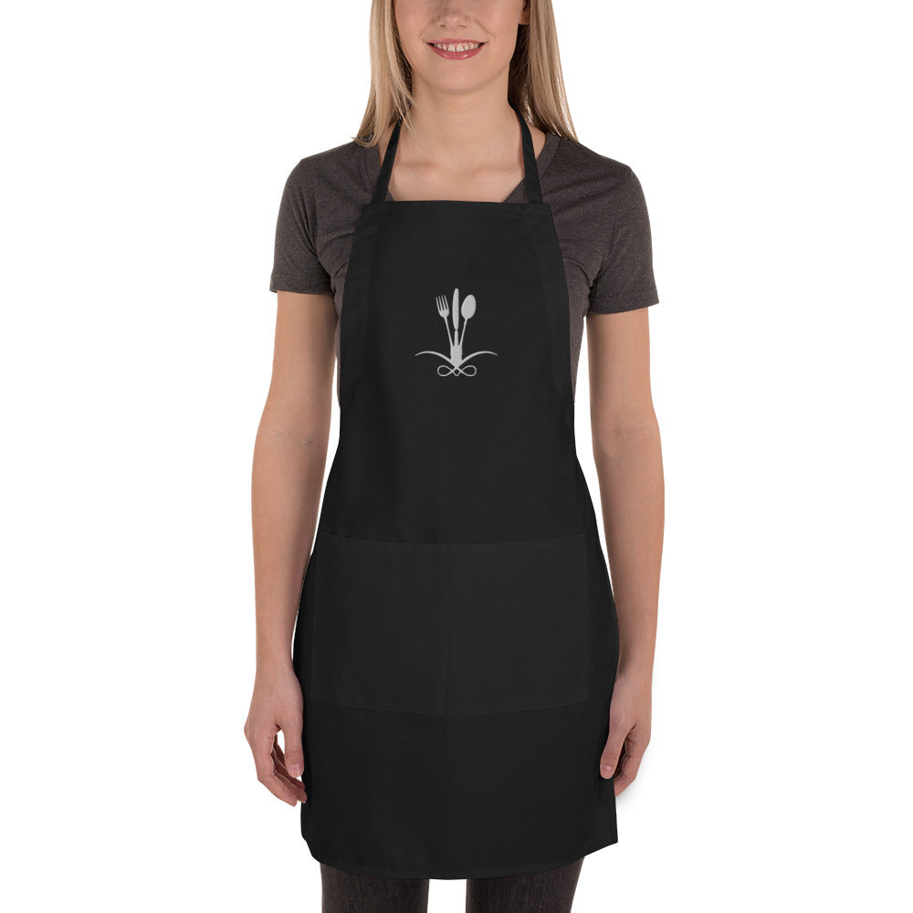 "SAULSBERRY" - "The Genevieve"  Embroidered Apron