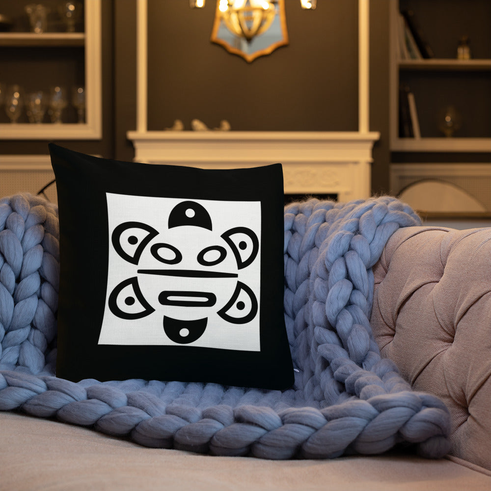 Mi Familia - "Boriken Sun" -"The Mama Judy" Premium Pillow