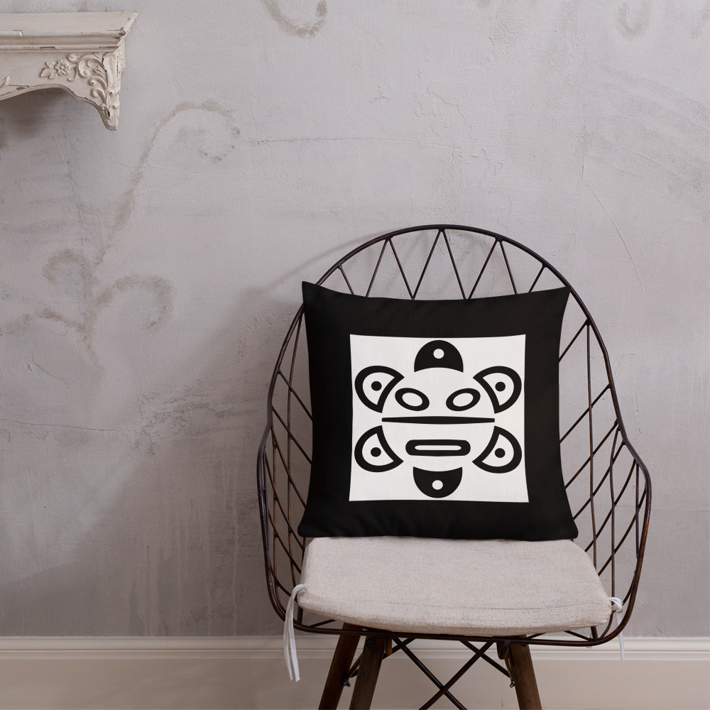 Mi Familia - "Boriken Sun" -"The Mama Judy" Premium Pillow