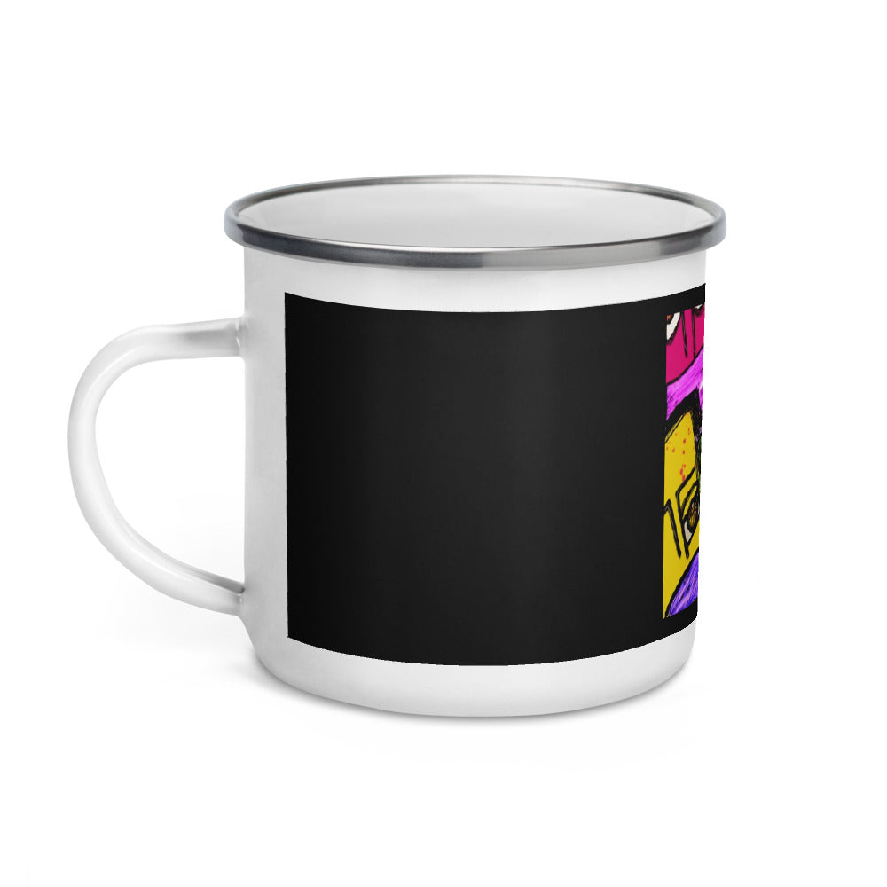 "FACE IT" -  Enamel Mug