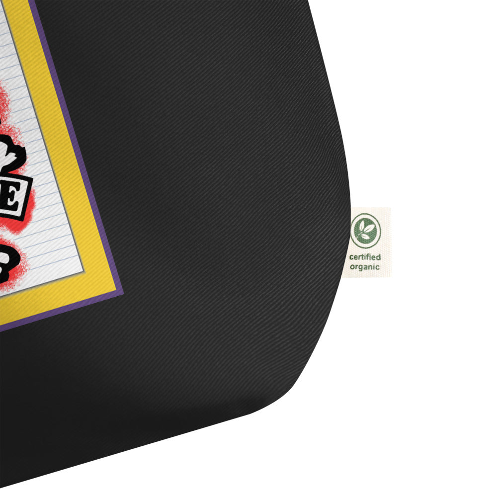 "HBCU" Large organic tote bag