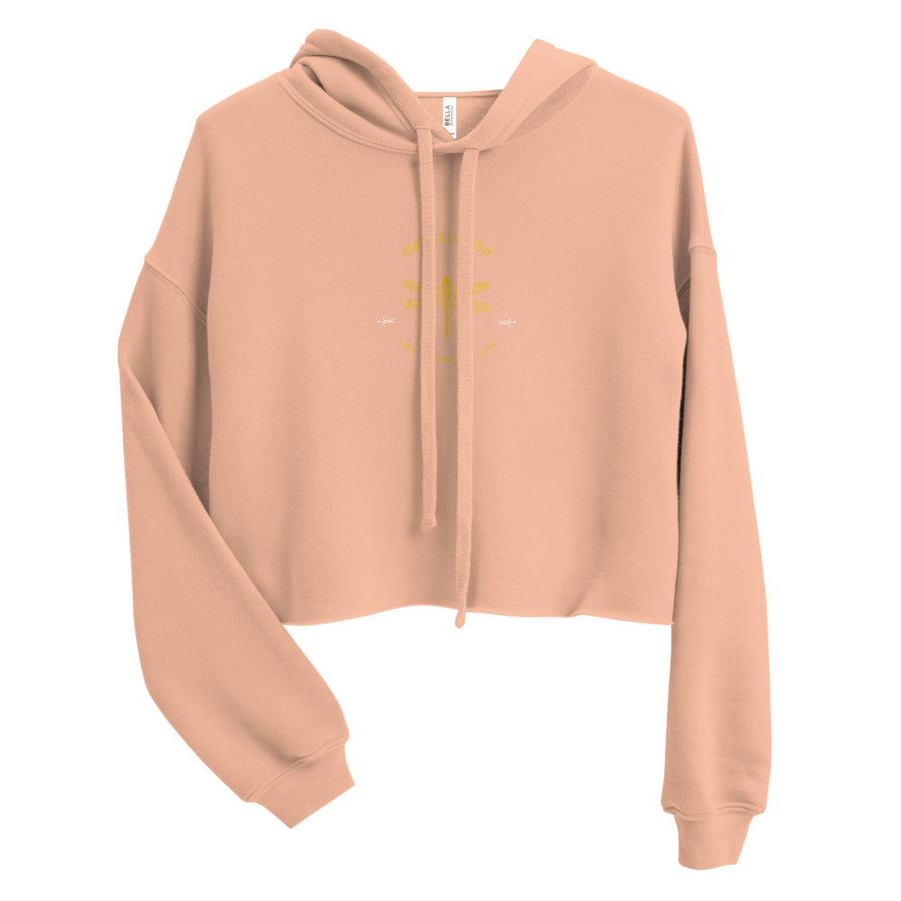 "Manifestation" Crop Hoodie